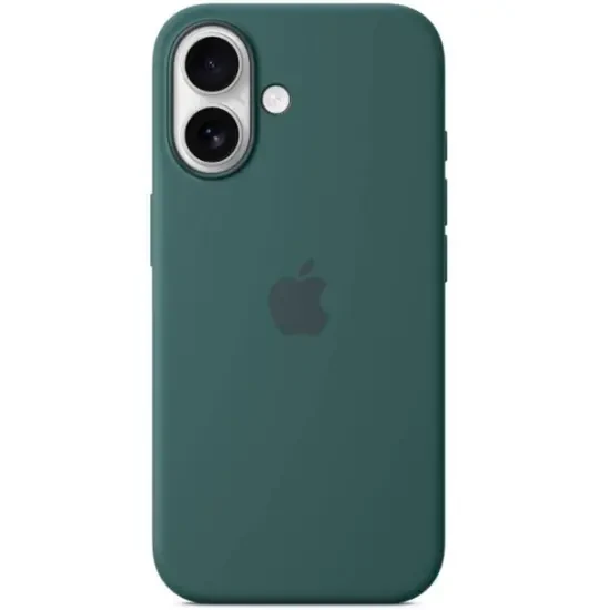 Apple Iphone 16 case Silicone Case with MagSafe MYY83ZM/A Lake Green