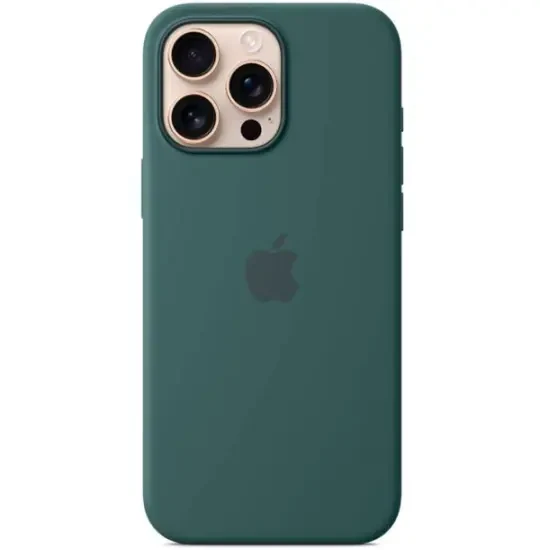 Apple Iphone 16 Pro Max case Silicone Case with MagSafe MA7V4ZM/A Lake Green
