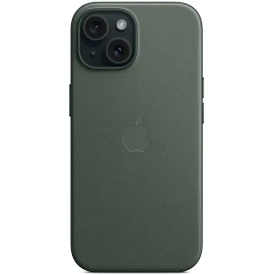 Apple Iphone 15 FineWoven Case with MagSafe MT3J3ZM/A Evergreen