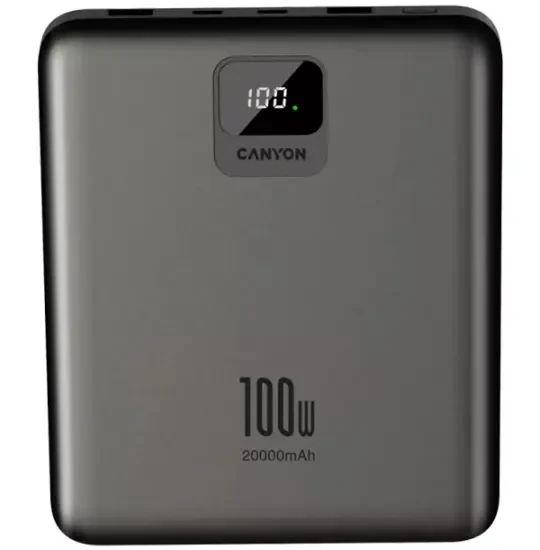 Canyon Slim PB-2008 100W CNE-CPB2008DG 20000 Dark Gray