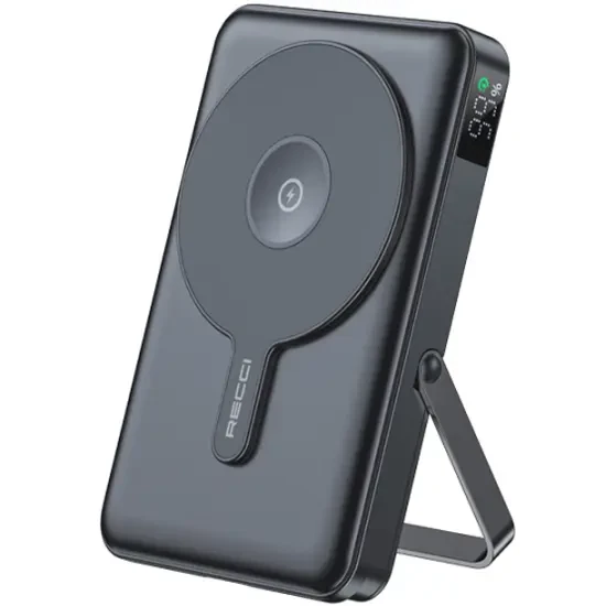 Recci Galaxy Wireless RPB-W27 10000 mAh Black