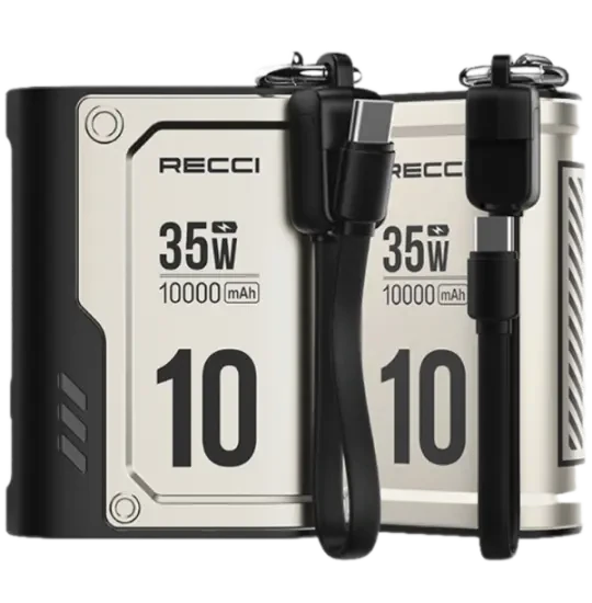 Recci RPB-P57 10000 mAh Black