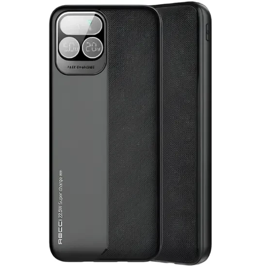 Recci RPB-P36 10000 mAh Black