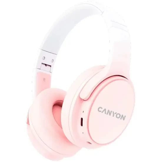 Canyon Over-Ear Headphones OnRiff 4 CNS-CBTHS4P Pink