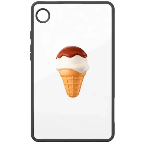 Samsung Galaxy Tab A9 Case with Holder Ice Cream GP-FPX115AMBAW Clear