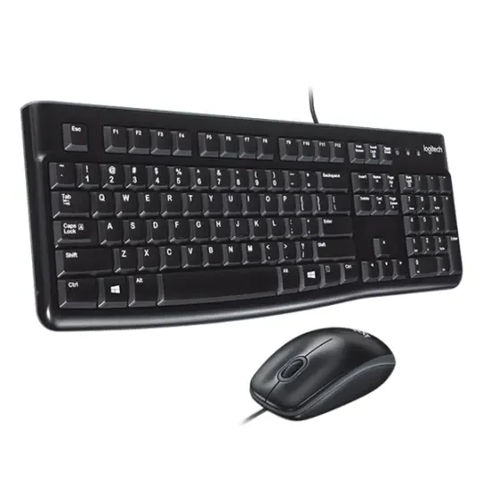 Logitech MK120 Keyboard+Mouse Black