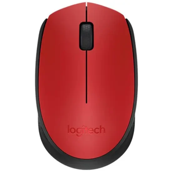 Logitech M171 Mouse Wireless Red