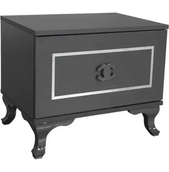 Woodpecker Chanel - Tumba Antrasit gümüşü