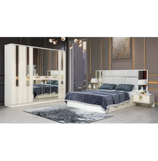 Woodpecker Elvis Yataq Dəsti Krem qızılı