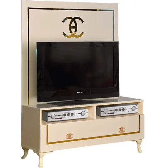 Woodpecker Chanel TV Krem qızılı