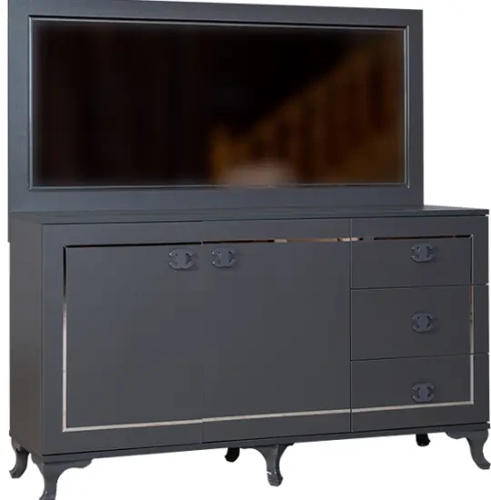 Woodpecker Chanel Kamod Antrasit gümüşü