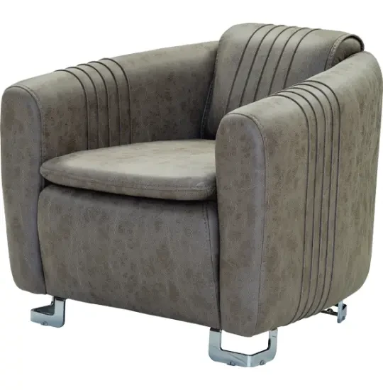 Kreslo SALOGLU Monaco Təkli, Luxor05/Metal Ayaq