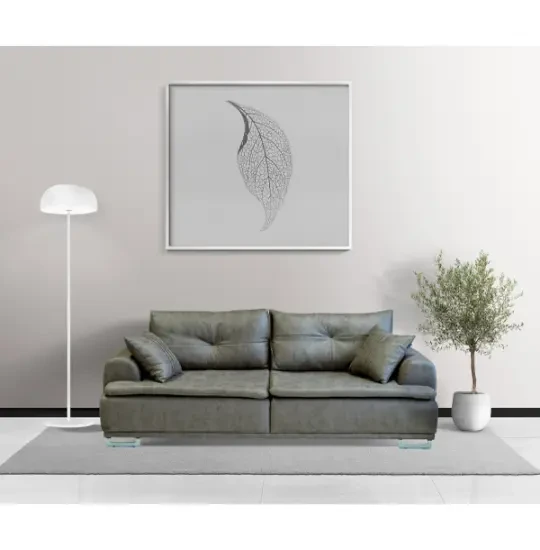 Divan SALOGLU Monaco 3-yerli, Luxor05/Metal Ayaq