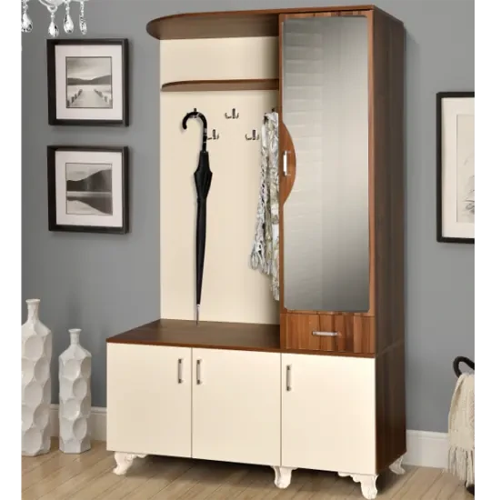 Woodpecker Mələk dəhliz dolabı Hareliceviz krem