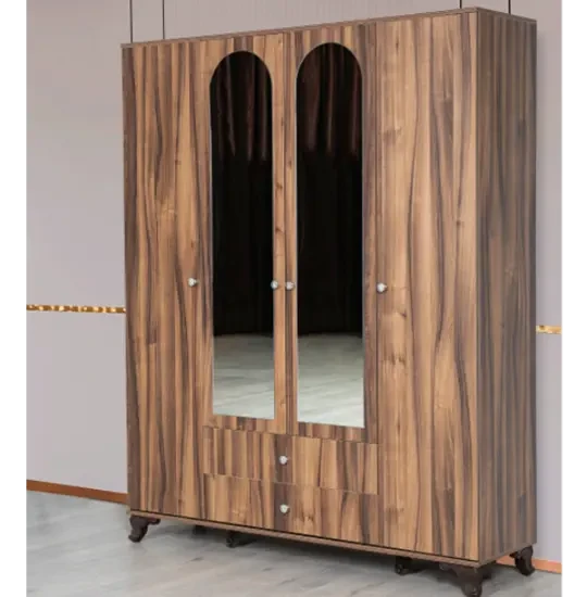 Woodpecker İdeal dolab 4 qapı siyirməli Hareliceviz