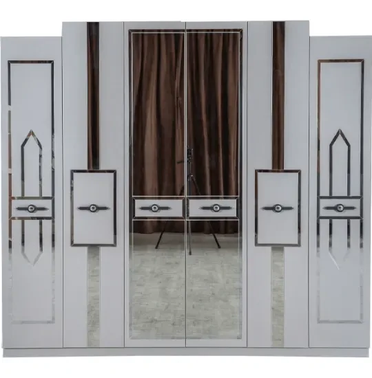 Woodpecker Eyfel Dolab Metallik gümüşü