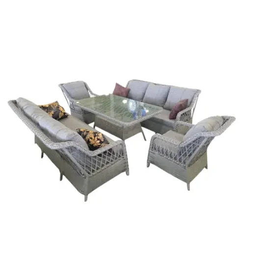 GardenLux Comfort Qoşa Divan Gray