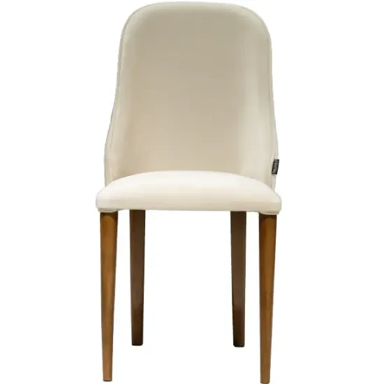 SALOGLU Aura Stul, C112698 Krem /Ceviz Ayaq