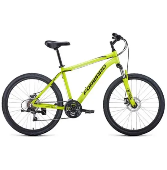 Forward Hardi 26 2.1 Disc (Wheel 26/ Gear 21/ Size 18) Yellow/ Black  RBK22FW26709