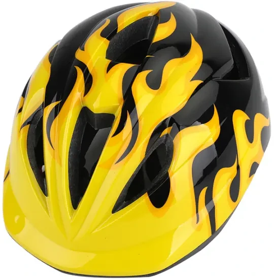 Helmet HGH for Kids Black Yellow