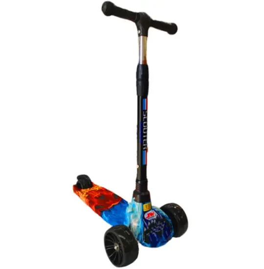 Scooter 909-1 Flame Blue&Orange
