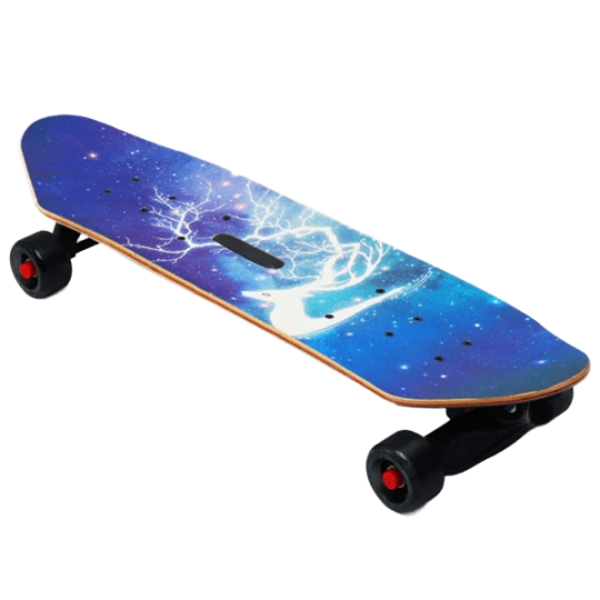 Skateboard  XHW318 Lighting Blue