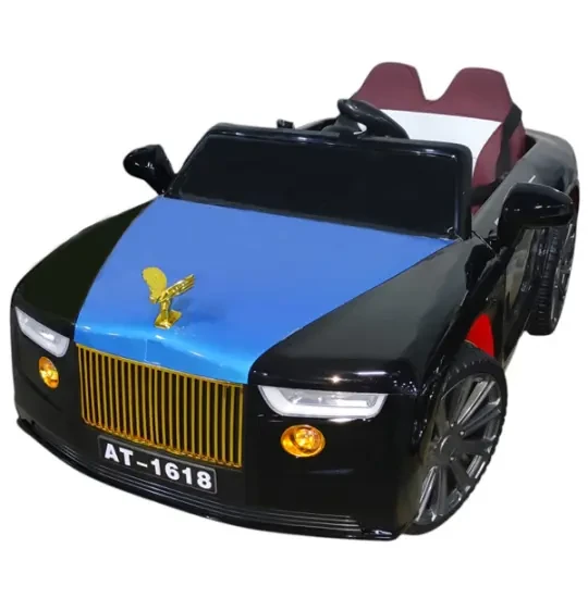 Uşaqlar üçün elektromobil AT-1618 Black&Blue