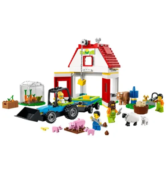 LEGO City Farm Barn & Farm Animals 60346