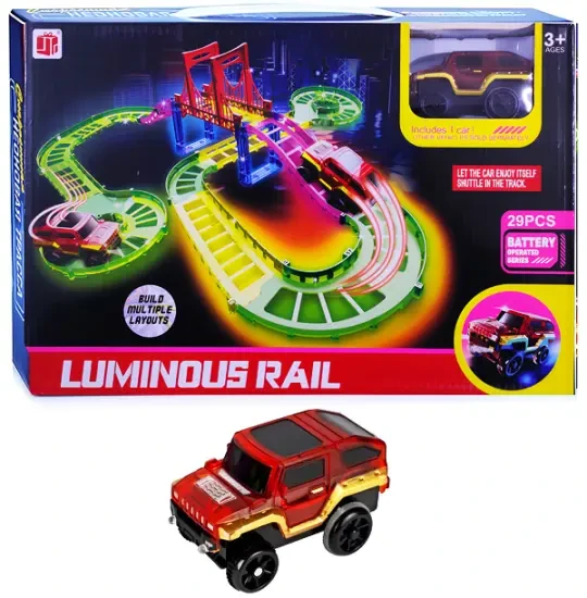 Car Magic Luminous Rail 29 PCS 888-131 Red