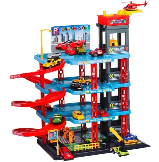 Car and Garage Parking  HLD Toys Auto Building 92821