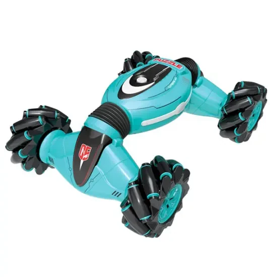 Car Twist Double-Sided Willesu Toys RQ2073 Watch Induction RC Blue