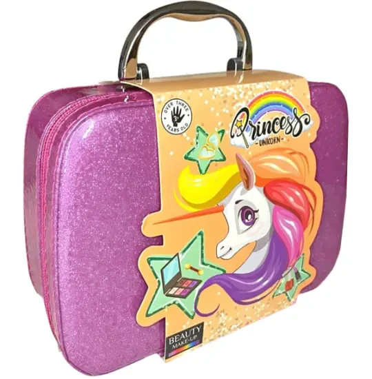 Cosmetics Set Beauty Make-Up Princess Unicorn B160 Pink