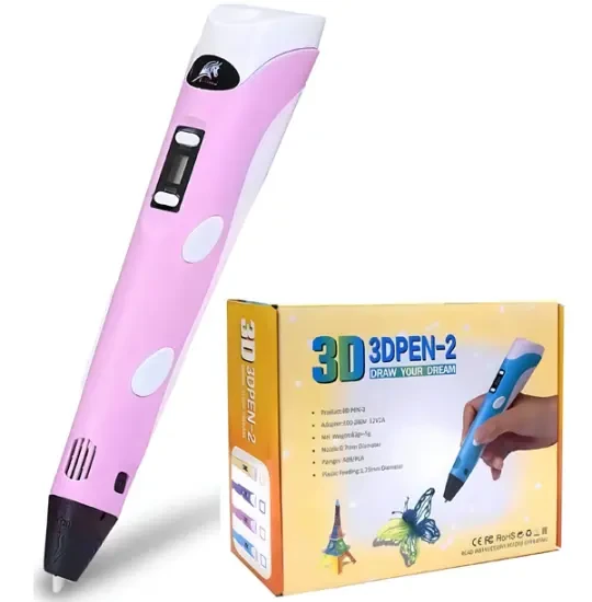 Toys 3D Pen-2 Pink