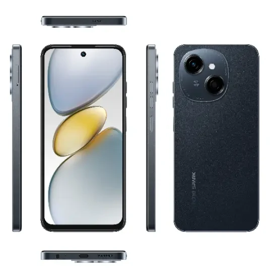 TECNO SPARK Go1 3GB/64GB Startrail Black (KL4)