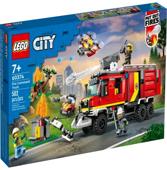 LEGO City Fire Command Truck 60374