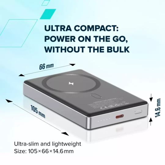 Canyon Wireless Magnetic OnPower 510 CNS-CPB510DG 10000 Dark Gray