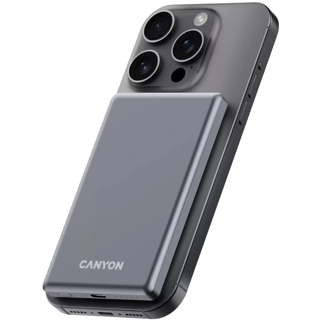 Canyon Wireless Magnetic OnPower 505 CNS-CPB505DG 5000 mAh Dark Gray