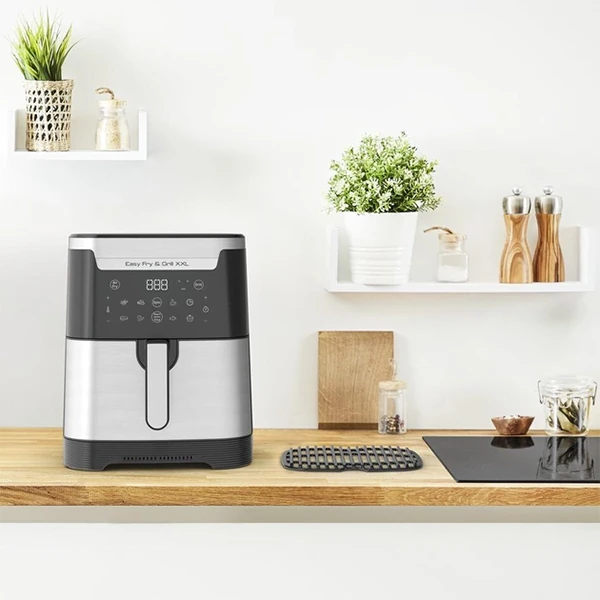 TEFAL Easy Fry & Grill XXL Inox Yağsız Air Fryer 6,5 Lt (EY801D15) (7211004825)