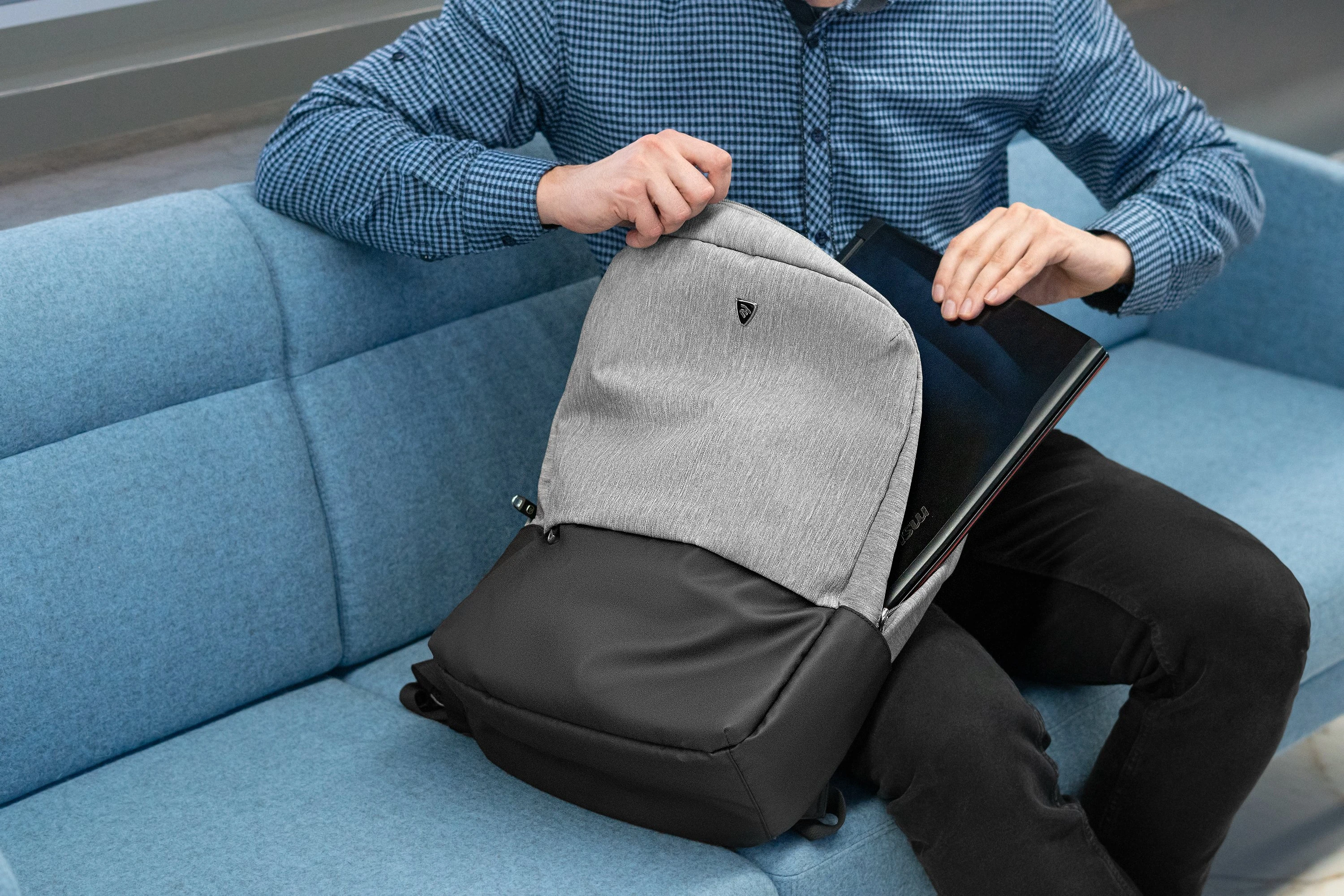 2E DayPack 16` 2E-BPN6326GR Backpack Gray