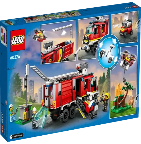 LEGO City Fire Command Truck 60374