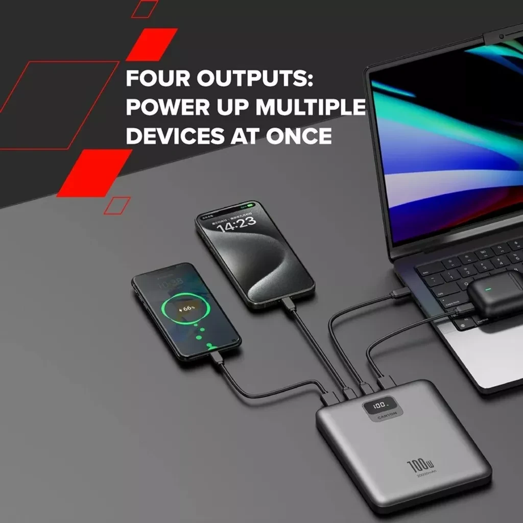 Canyon Slim PB-2008 100W CNE-CPB2008DG 20000 Dark Gray