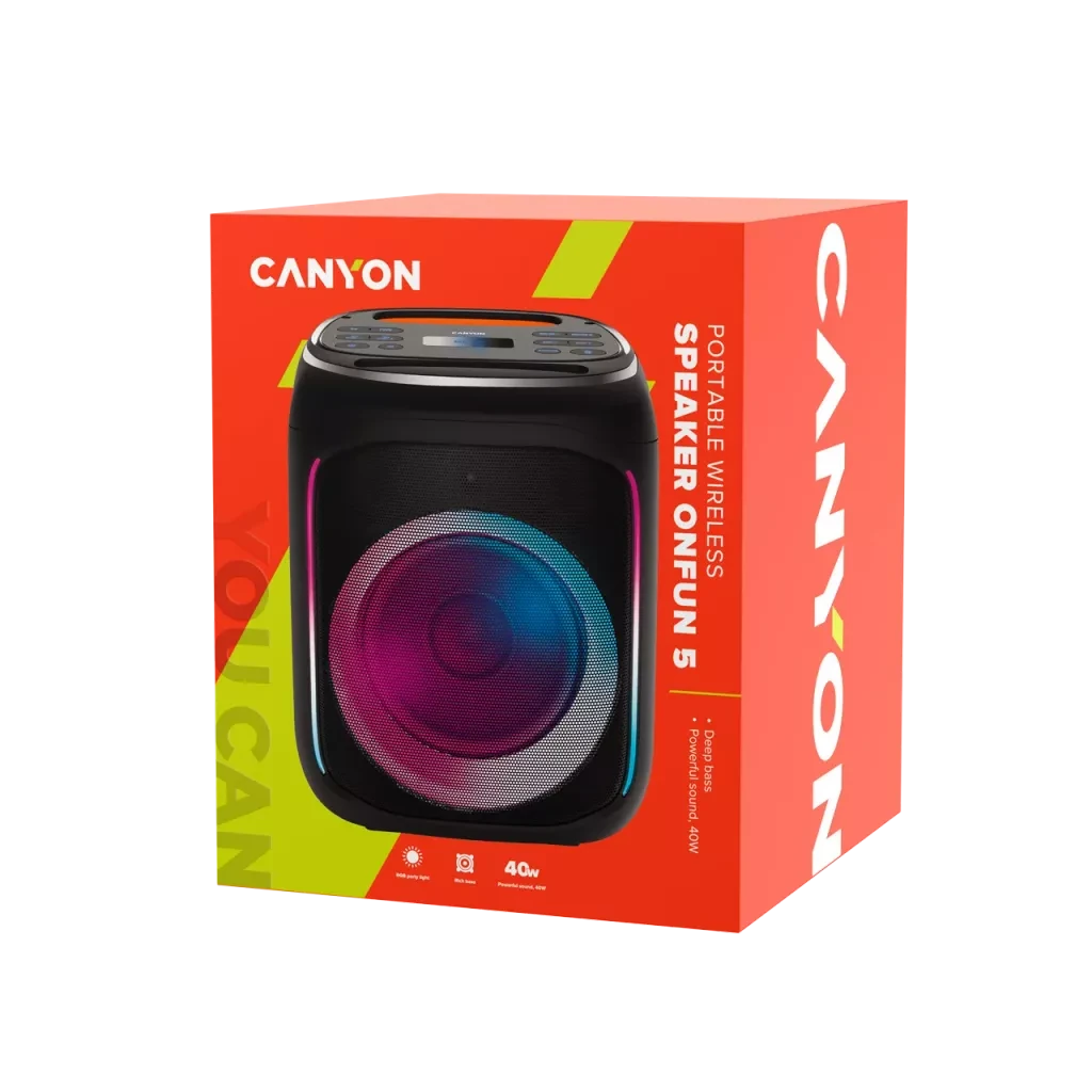 Canyon OnFun 5 Deep Bass CNE-PBSP5 Black