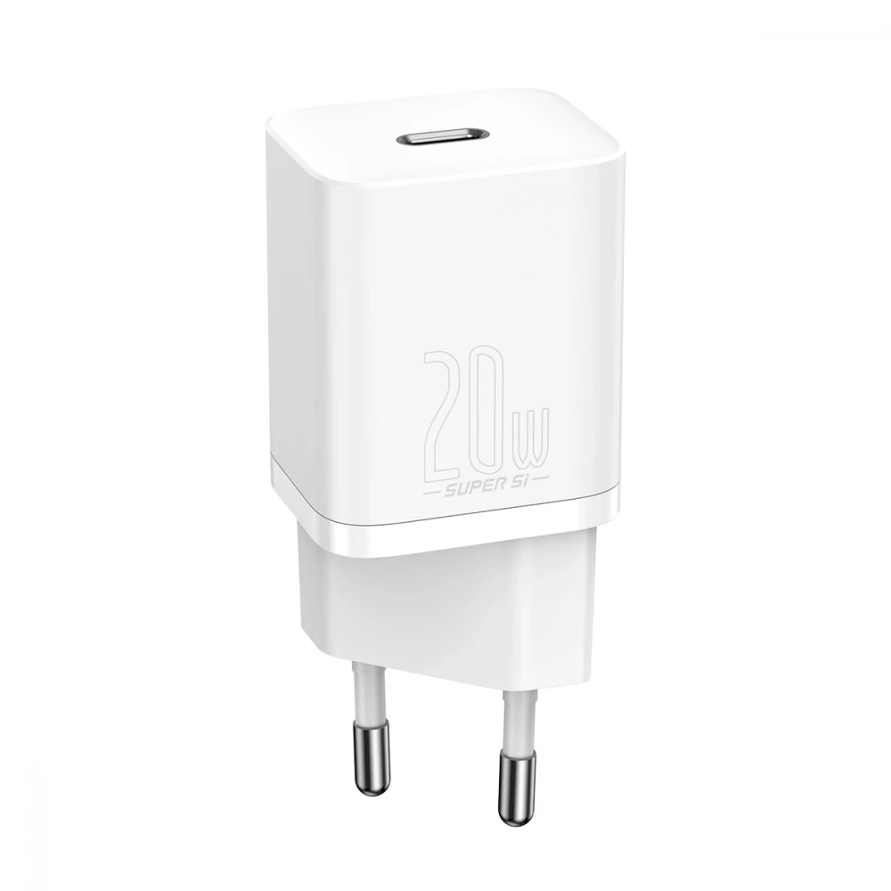 Baseus Super Si Quick Charger Type-C to Lightning 20W 1M TZCCSUP-B02 White
