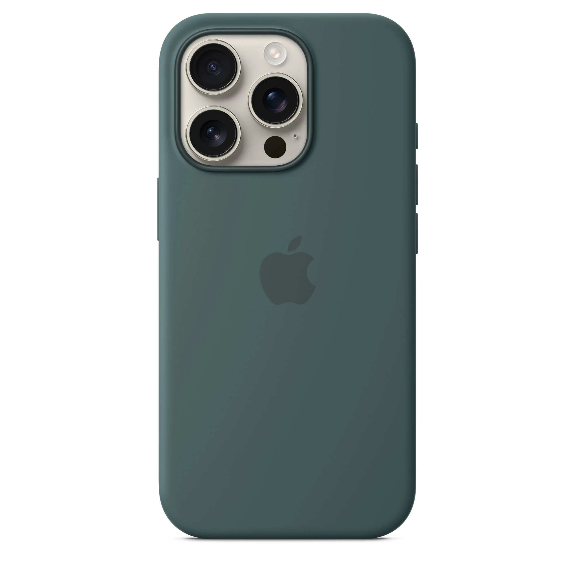 Apple Iphone 16 Pro case Silicone Case with MagSafe MYYR3ZM/A Lake Green