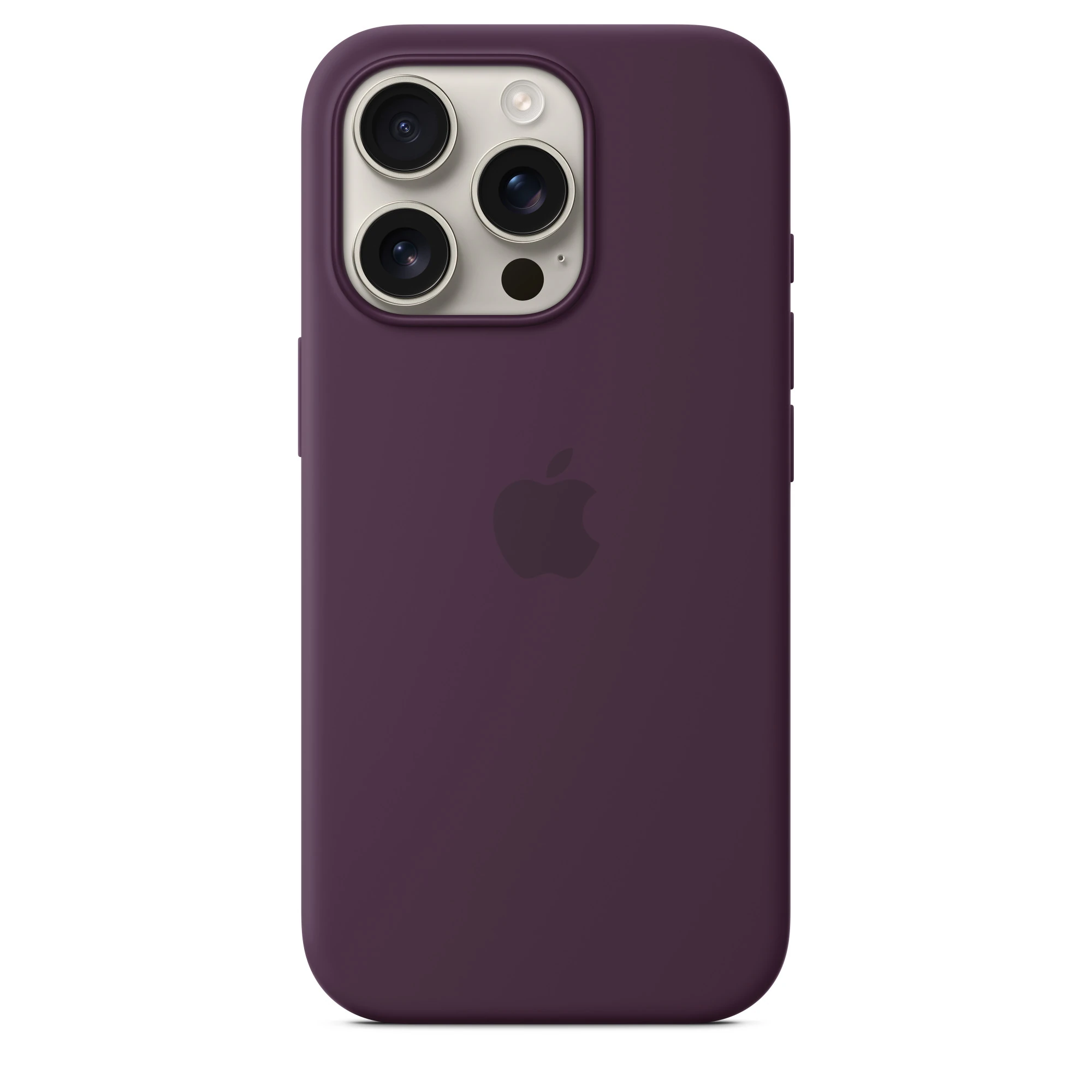 Apple Iphone 16 Pro case Silicone Case with MagSafe MYYM3ZM/A Plum