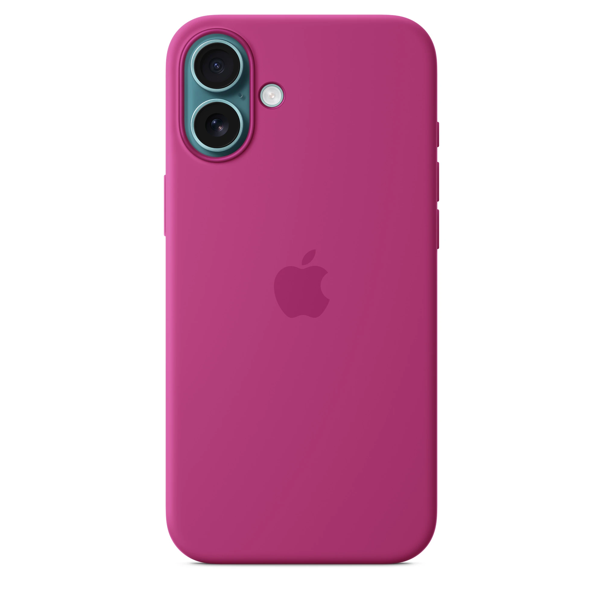 Apple Iphone 16 Plus case Silicone Case with MagSafe MYYE3ZM/A Fuchsia