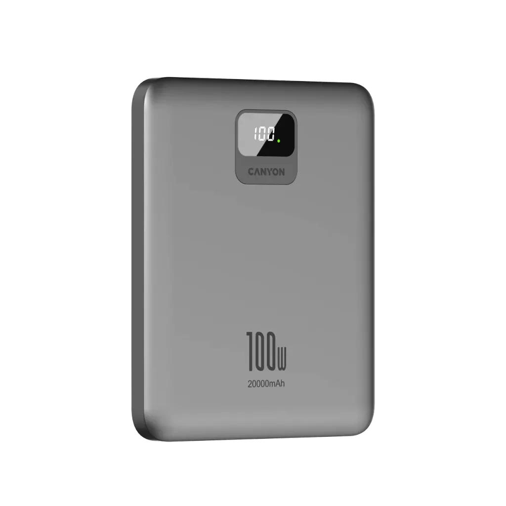 Canyon Slim PB-2008 100W CNE-CPB2008DG 20000 Dark Gray