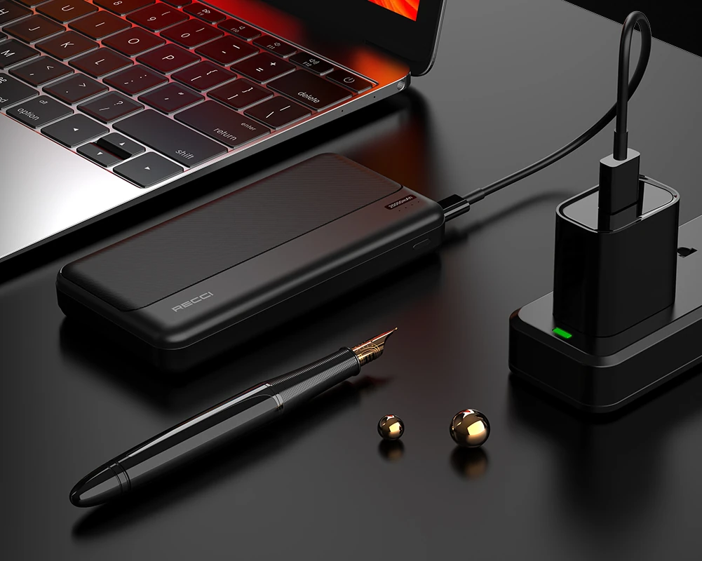 Recci Tanree RPB-P27 20000 mAh Black