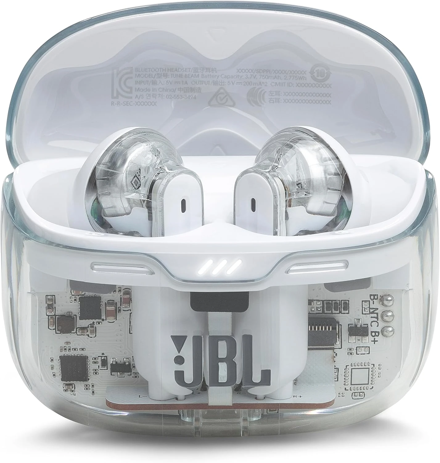 JBL Tune Beam Ghost White