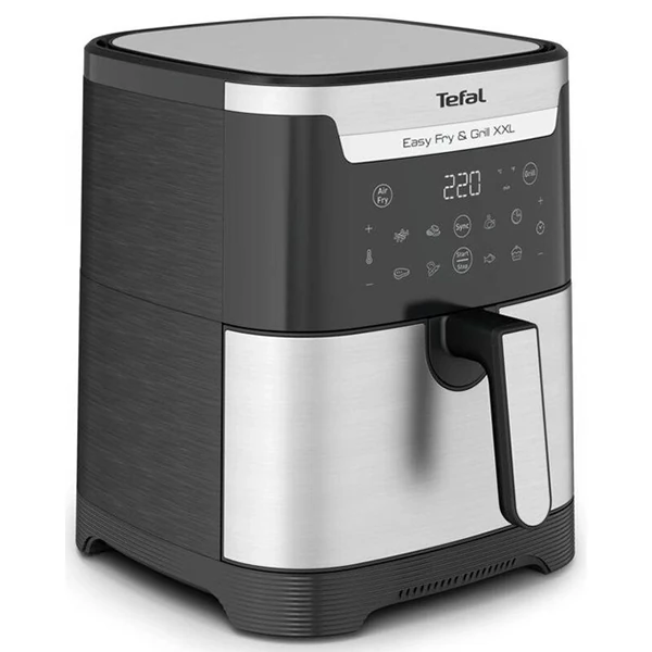 TEFAL Easy Fry & Grill XXL Inox Yağsız Air Fryer 6,5 Lt (EY801D15) (7211004825)